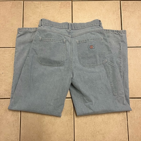 Dickies Light Blue Denim Jeans - Picture 5 of 6